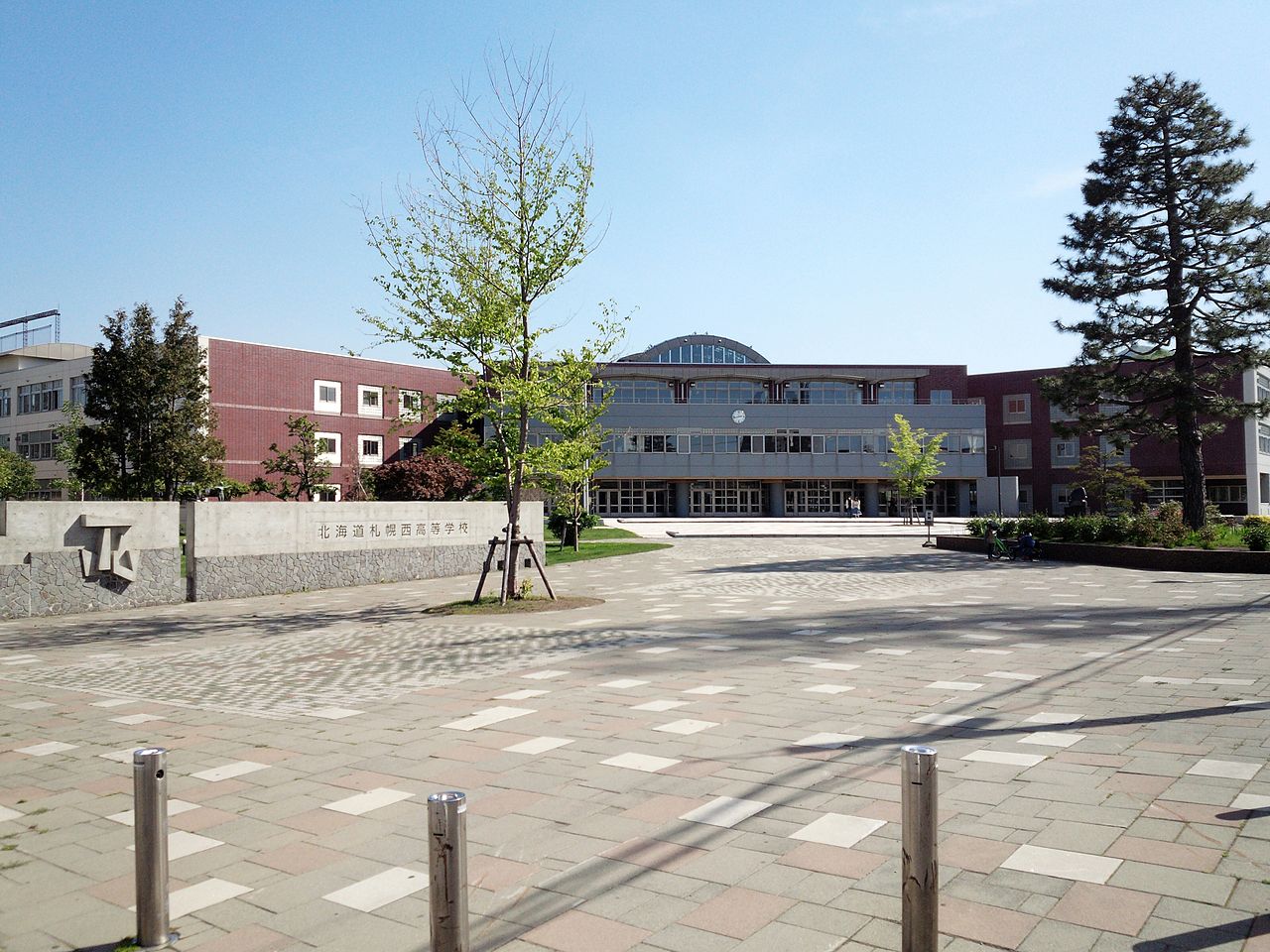 札幌西高校の画像