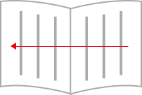 速読した場合の読み方のイメージ図